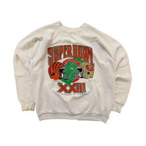Vintage San Francisco 49ers Shirt Mens XL Super Bowl XXIII NFL Football 80s